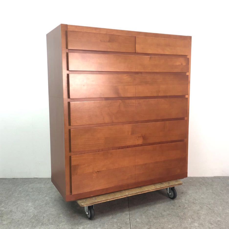 府中の整理タンス 5段 A1BN0101 府中家具 ナラ材使用 高級桐箪笥 5段