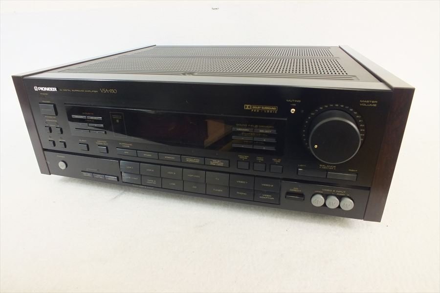 動作品】PIONEER パイオニア VSA-930 AV プリメインアンプ 【公式通販】