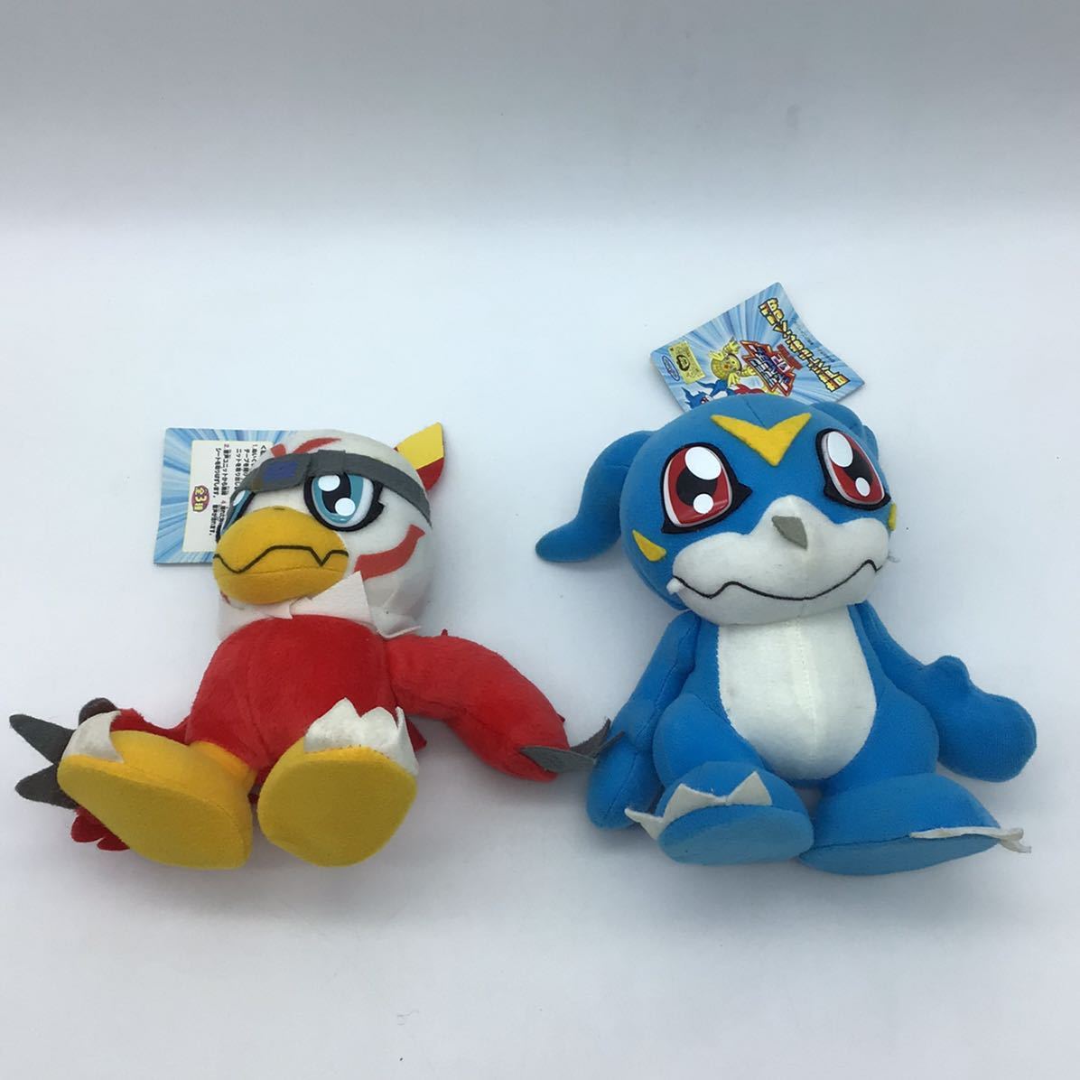 デジモンアドベンチャー02 2000年　レトロ　ぬいぐるみ　ブイモン　ホークモン ブイモン ぬいぐるみ デジモンアドベンチャー02 2000年 デジモン