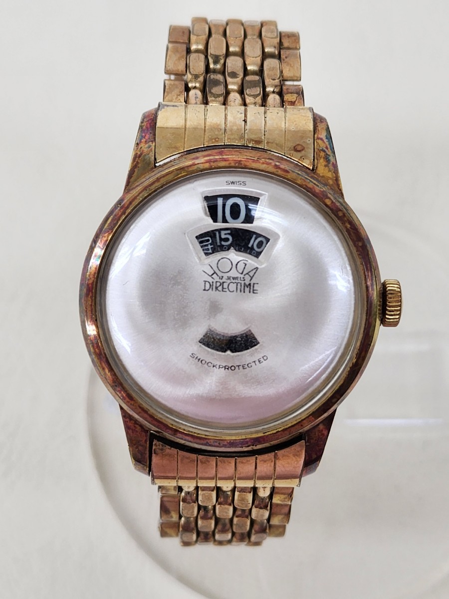 ❬希少・美品・ヴィンテージ❭HOGA(ホガ)DIRECTIMEジャンピングアワー 希少・美品・ヴィンテージ❭HOGA(ホガ)DIRECTIMEジャンピング