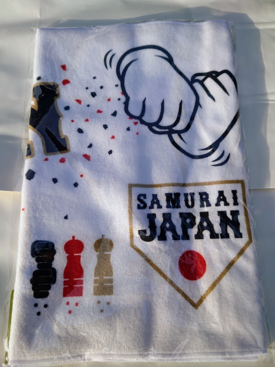 侍ジャパン WBC ヌートバー  ペッパーミル フェイスタオル  3枚セット 侍ジャパン WBC ヌートバー ペッパーミル フェイスタオル 3枚セット