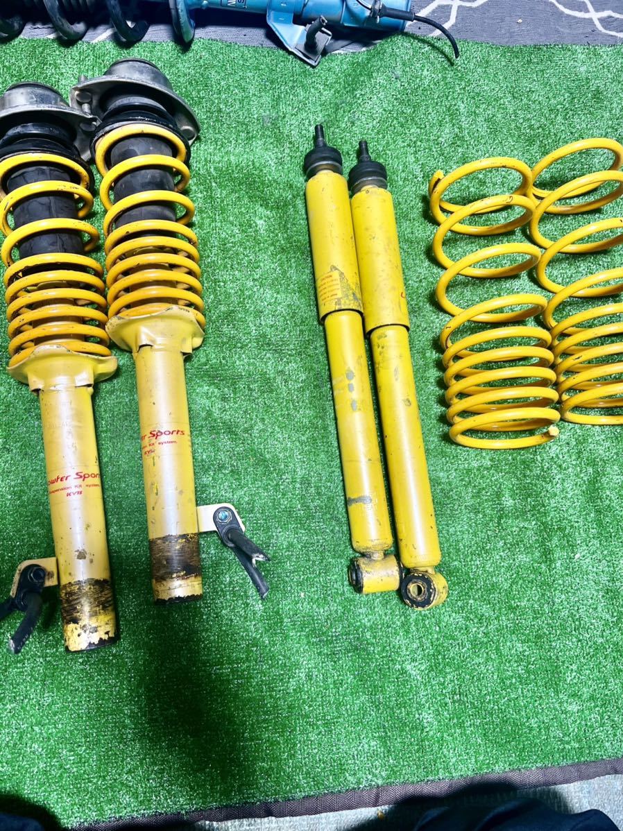 【目立った傷や汚れなし】タント LA600S KYB LOWFER SPORTS PLUS サスペンションキット USED / L375S