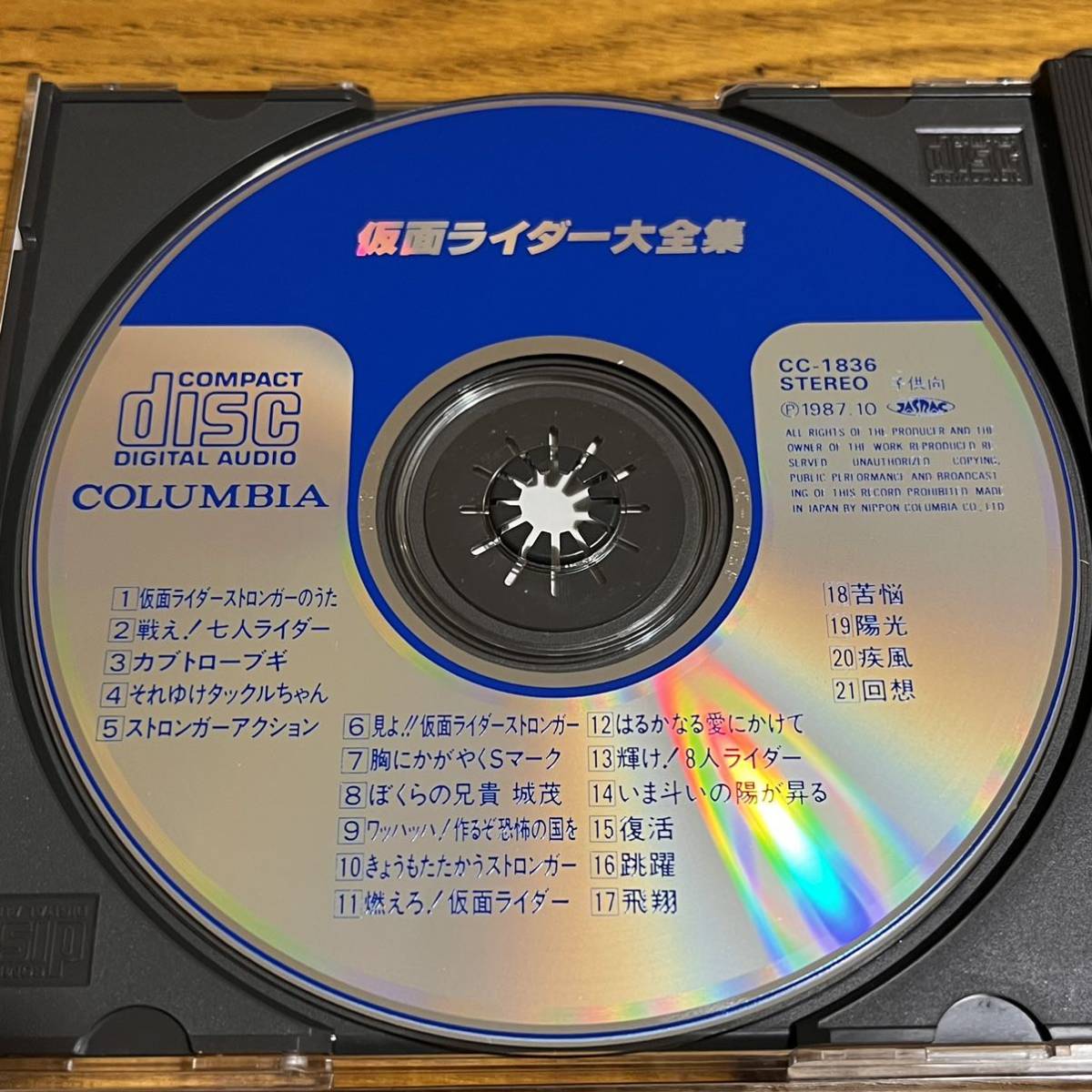 やや傷や汚れあり】CD 2枚組 仮面ライダー 大全集 ストロンガー スカイ