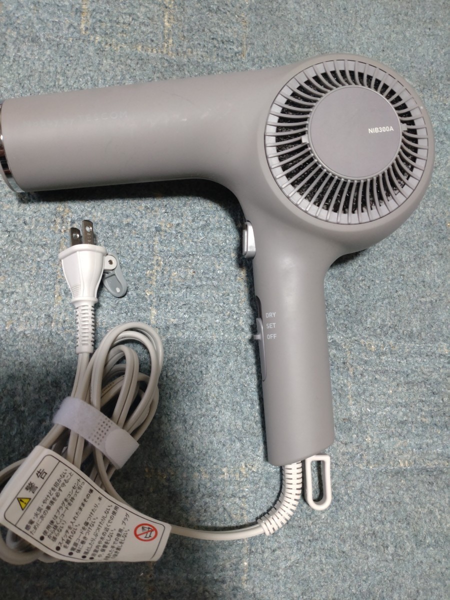 Nobby by TESCOM NIB300A-H GRAY テスコム ヘアドライヤー
