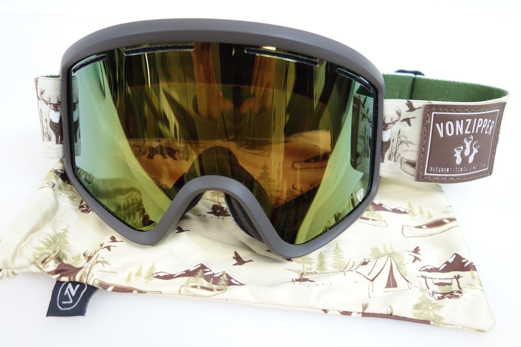 VONZIPPER ゴーグル カモフラージュ グリーン スノーボード 【公式通販】