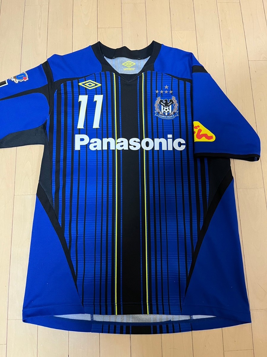 ガンバ大阪 選手実使用 磯貝洋光 ユニフォーム 長袖 1992~1994