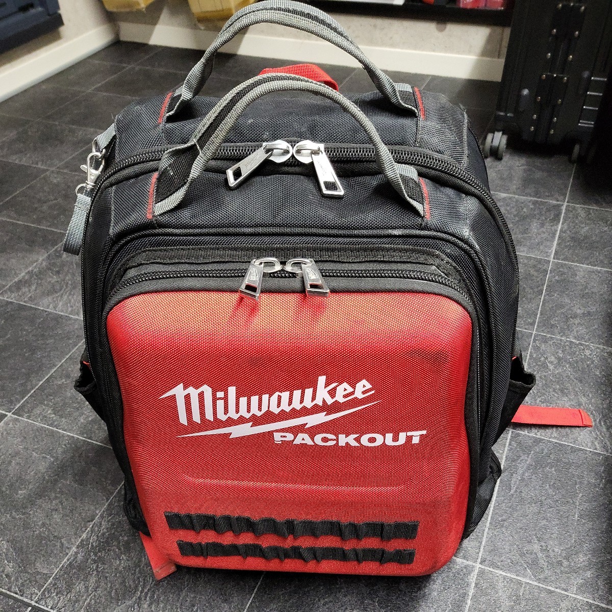 ミルウォーキー パックアウト マウント Milwaukee Packout 凹赤