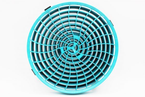 ValetPRO Wash Bucket 3,5 GAL bianco + dettaglio inserto lavatrice