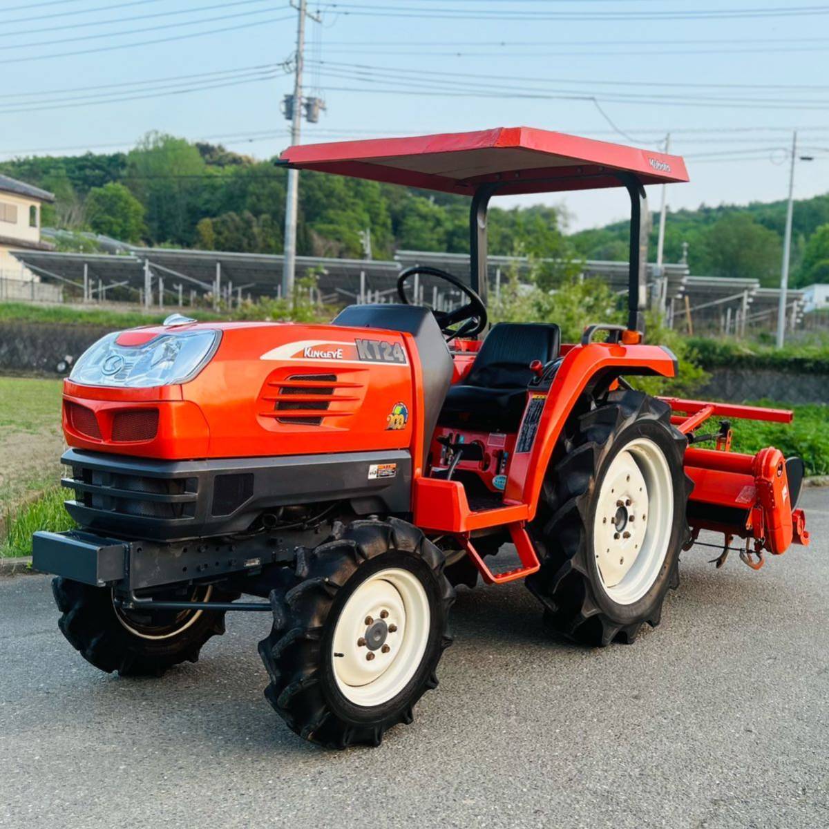 三菱 トラクター、MT20D, パワステ、4WD, 走行869 km, 20馬力