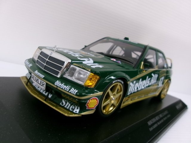やや傷や汚れあり】ミニチャンプス 1/18 メルセデスベンツ 190E 2.5-16