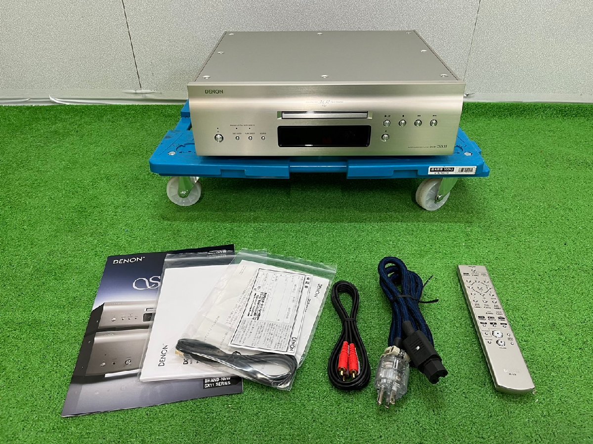 【やや傷や汚れあり】 5688 中古品 オーディオ機器 CD/SACDプレーヤー DENON DCDSX11 デノン 2016年製の落札情報