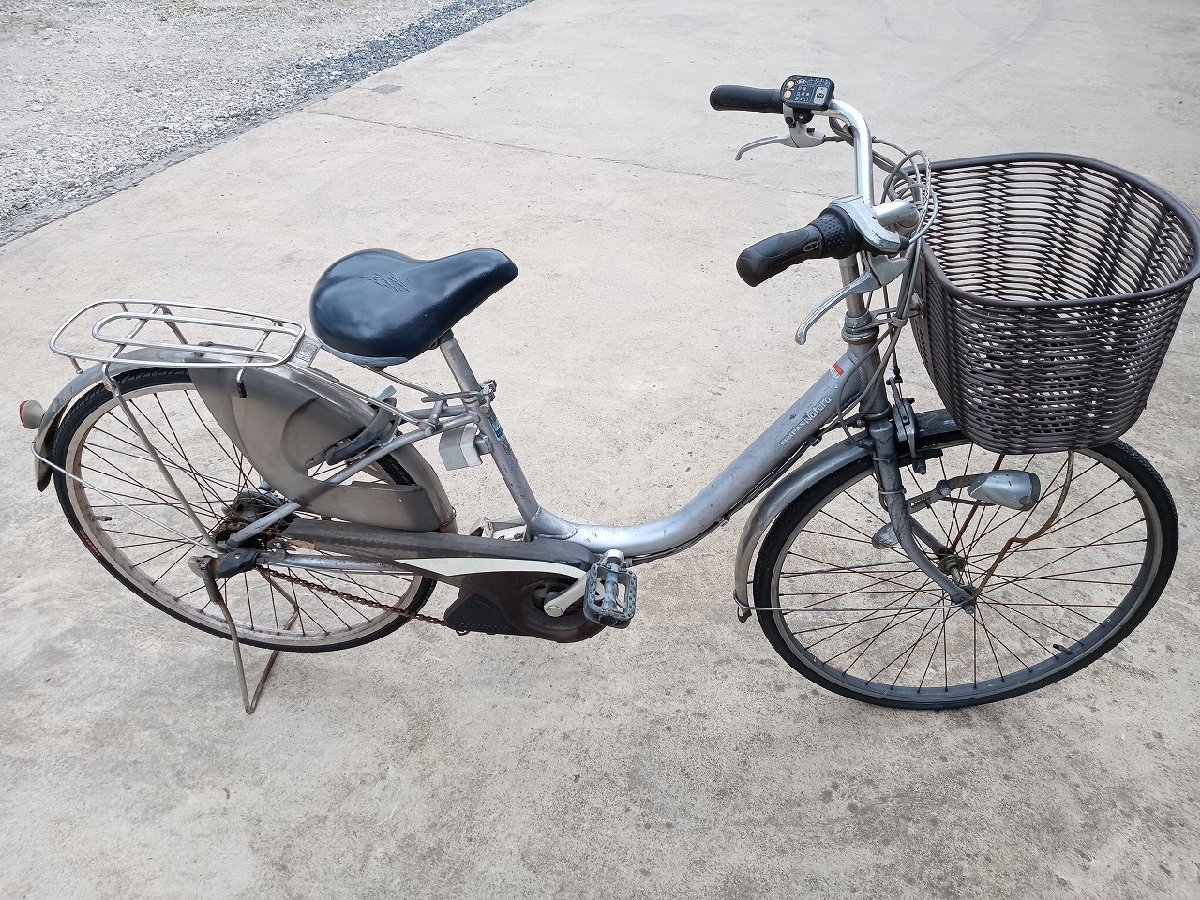 電動自転車 YAMAHA PAS Natura シルバー　67★ YAMAHA PAS natura シルバー 新基準 電動自転車