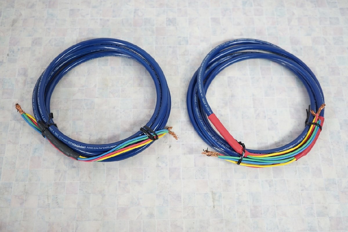 4本組 約2.5m】CARDAS スピーカーケーブル CROSSLINK 2X カルダス