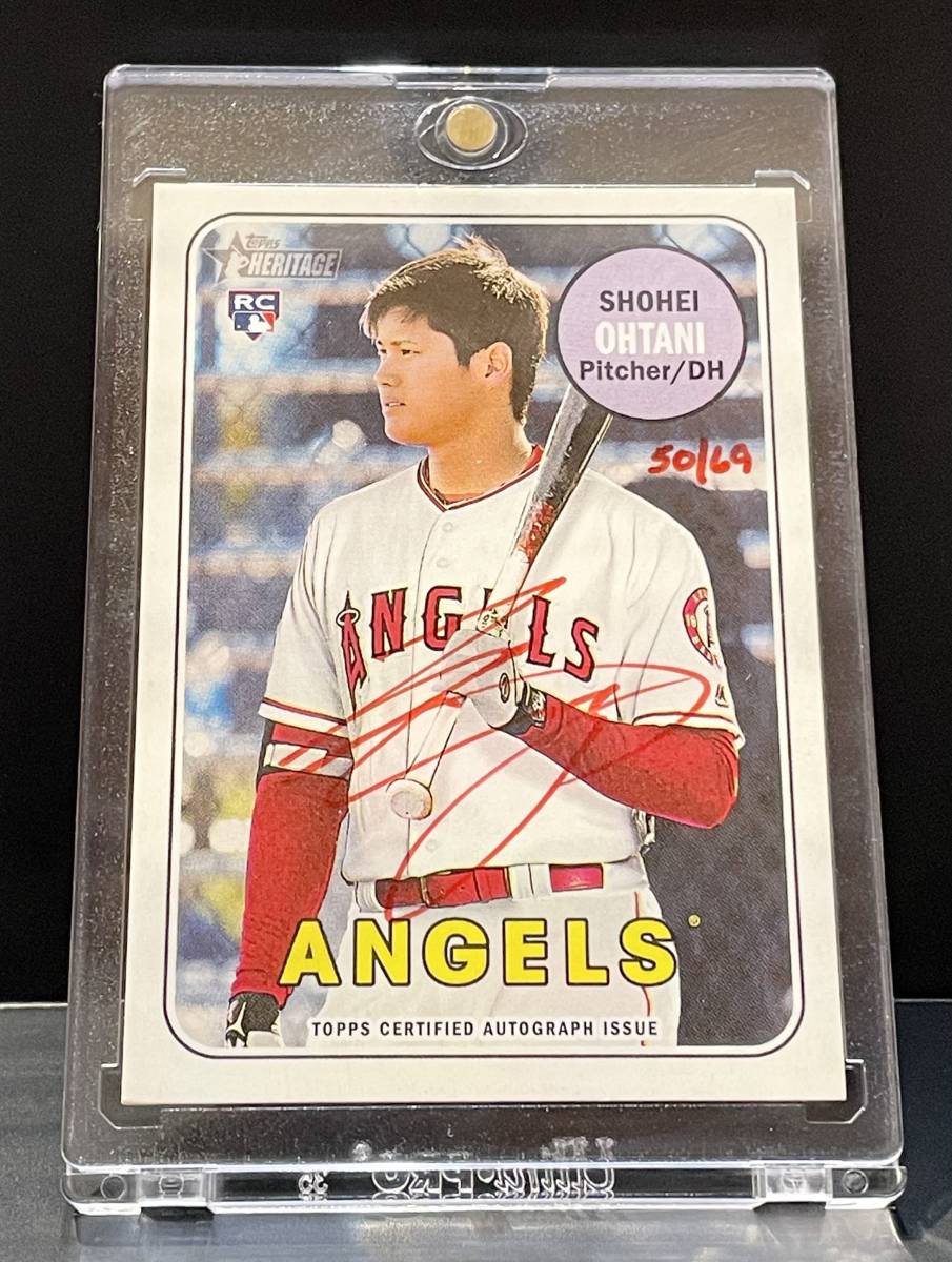 大谷翔平 2018 Topps Heritage High Number Rookie Card RC