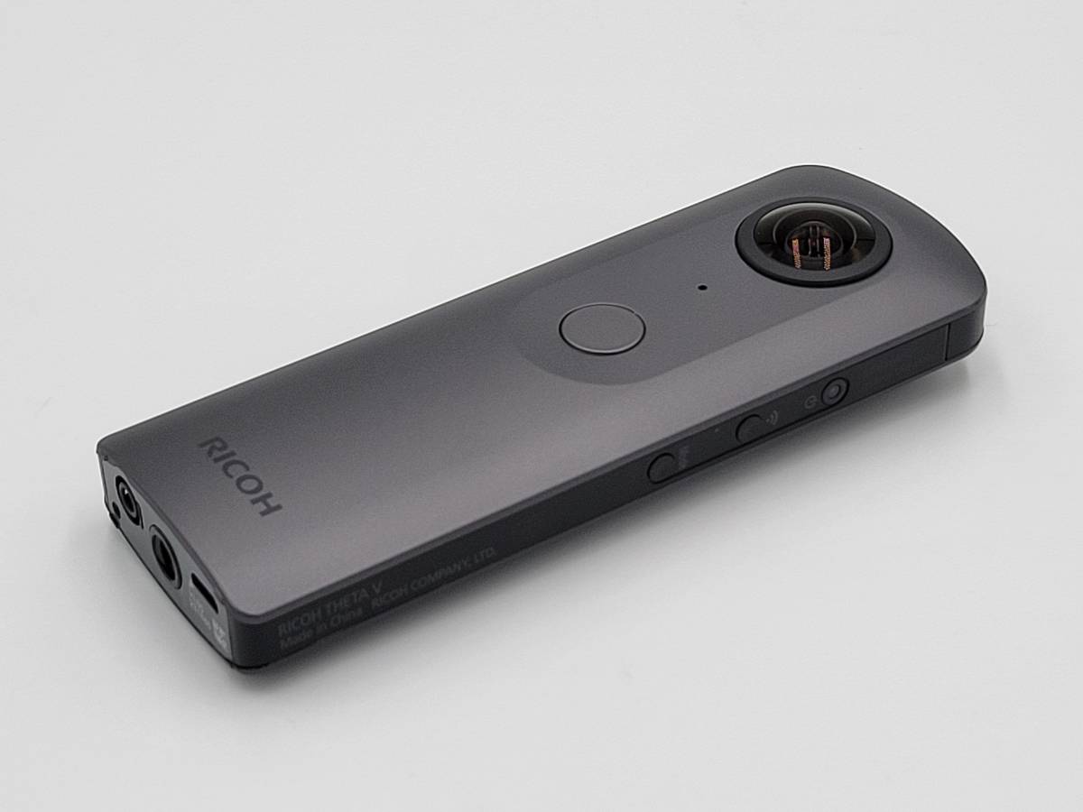 ほぼ新品】 RICOH THETA V 360度カメラ メタリックグレー 【公式通販】