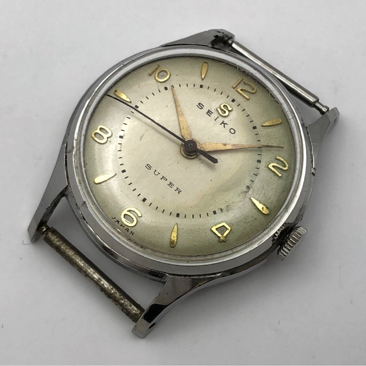 SEIKO SUPER ビンテージ アンティーク ジャンク腕時計