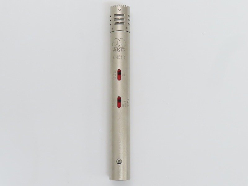 AKG C451B コンデンサーマイク ケース付き（AKG C451B