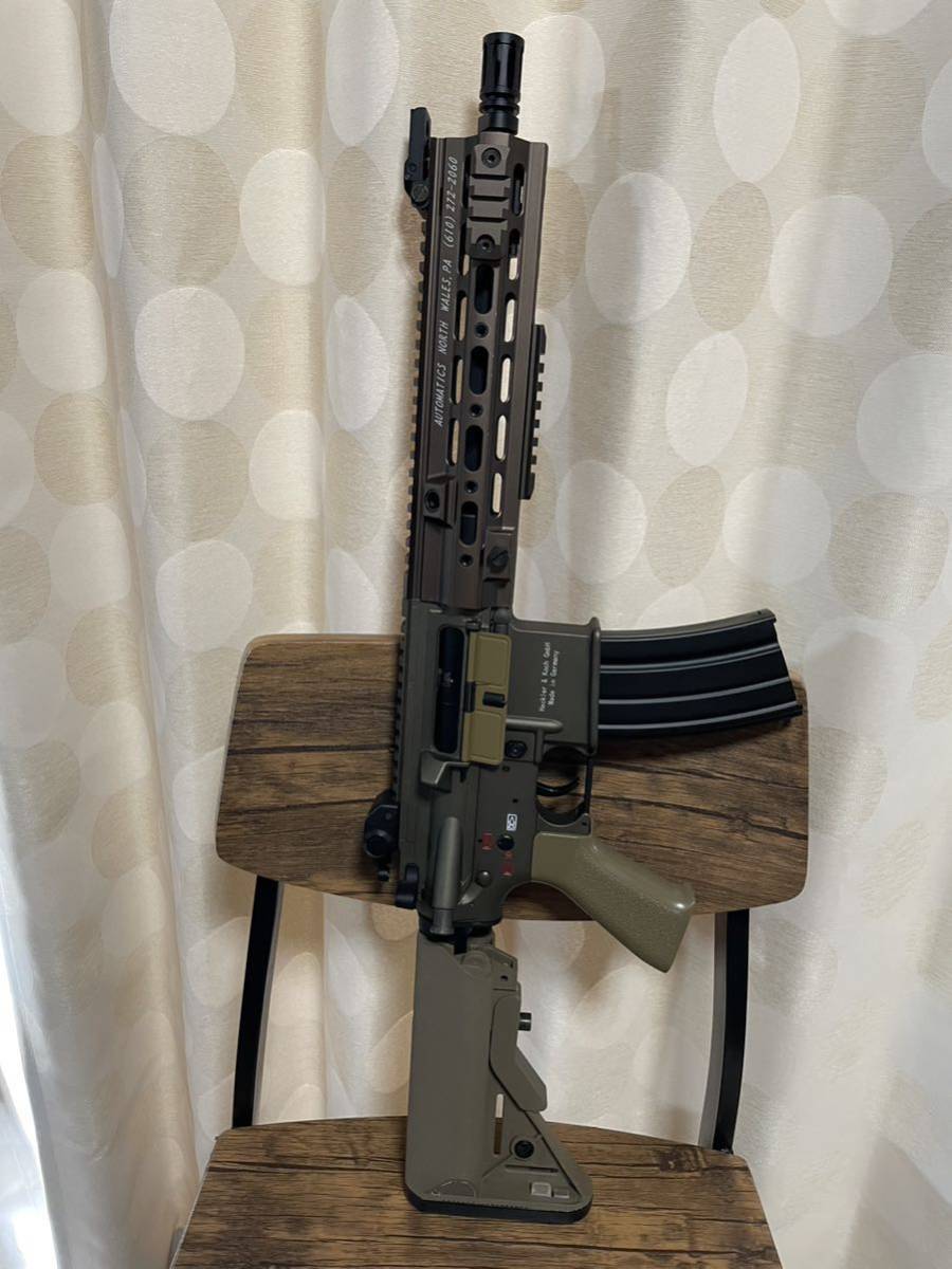 東京マルイ HK416 ガイズリー ハンドガード FDE krylon塗装 東京マルイ HK416 ガイズリー ハンドガード FDE krylon塗装