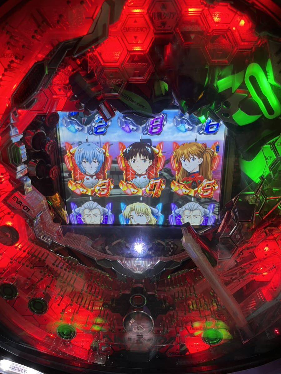 パチンコ実機 CRエヴァンゲリオン8 R 家庭用電源仕様 循環機能