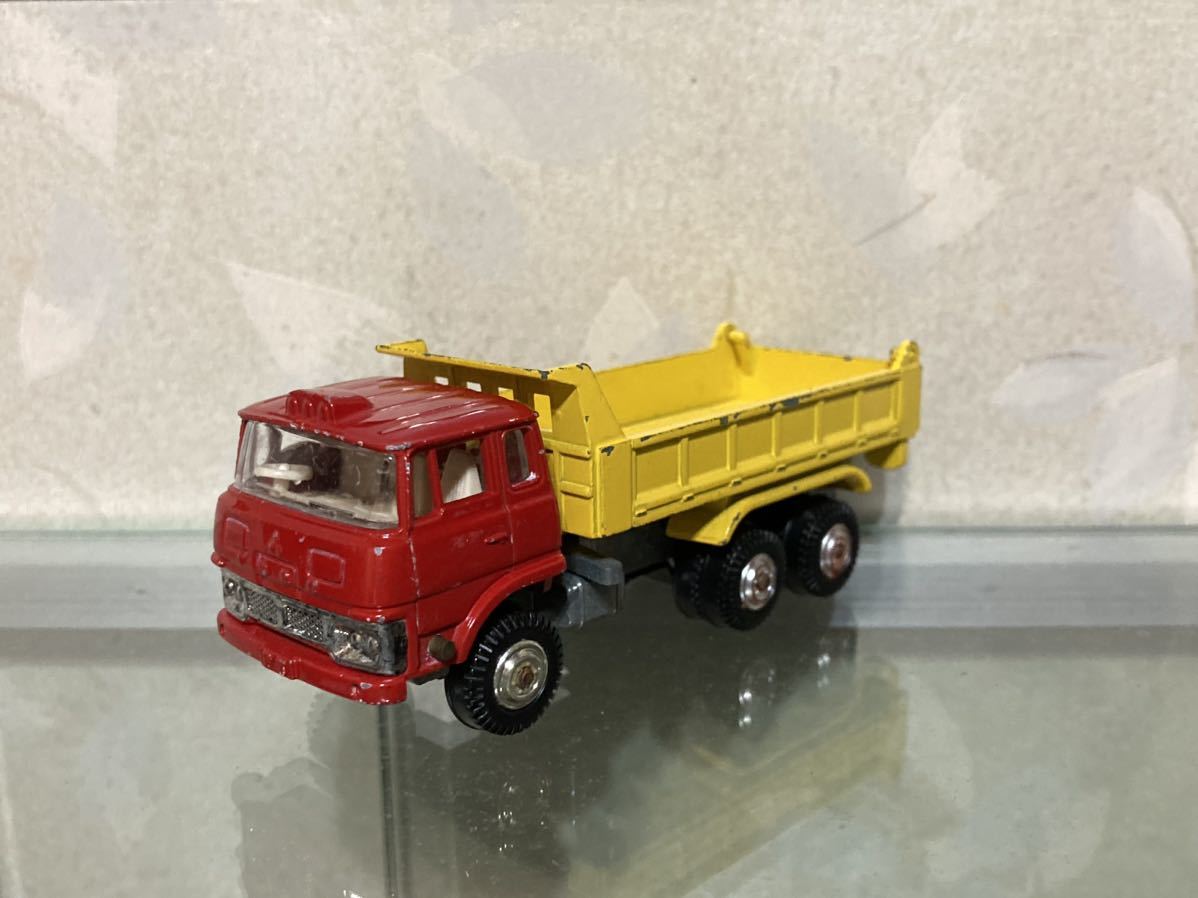 ダイヤペット ヨネザワ玩具 ふそうFVダンプ 激レア 中々出ません 傷や汚れあり】ヨネザワ ダイヤペット 三菱ふそう FV ダンプトラック