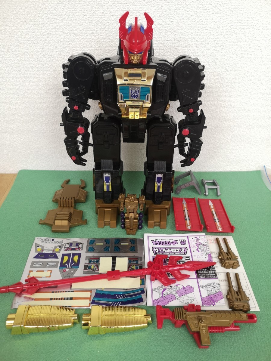 傷や汚れあり】トランスフォーマー ザ・ヘッドマスターズ デストロン D