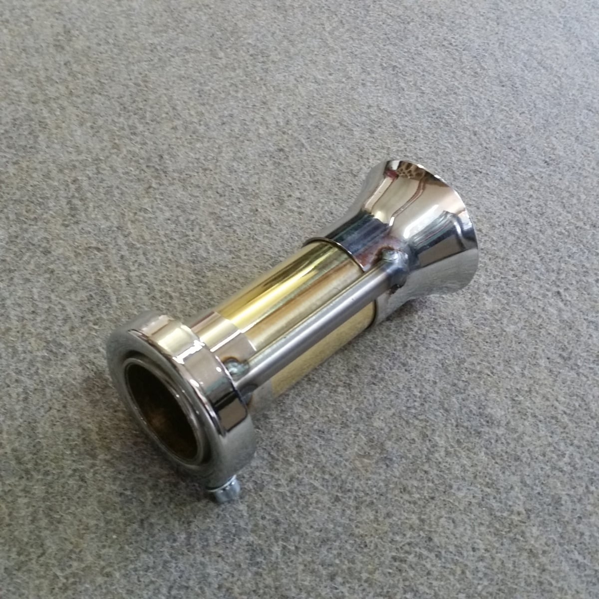 SKID】ワンオフ真鍮サイレンサー 70π用真鍮バッフル ワンオフ真鍮