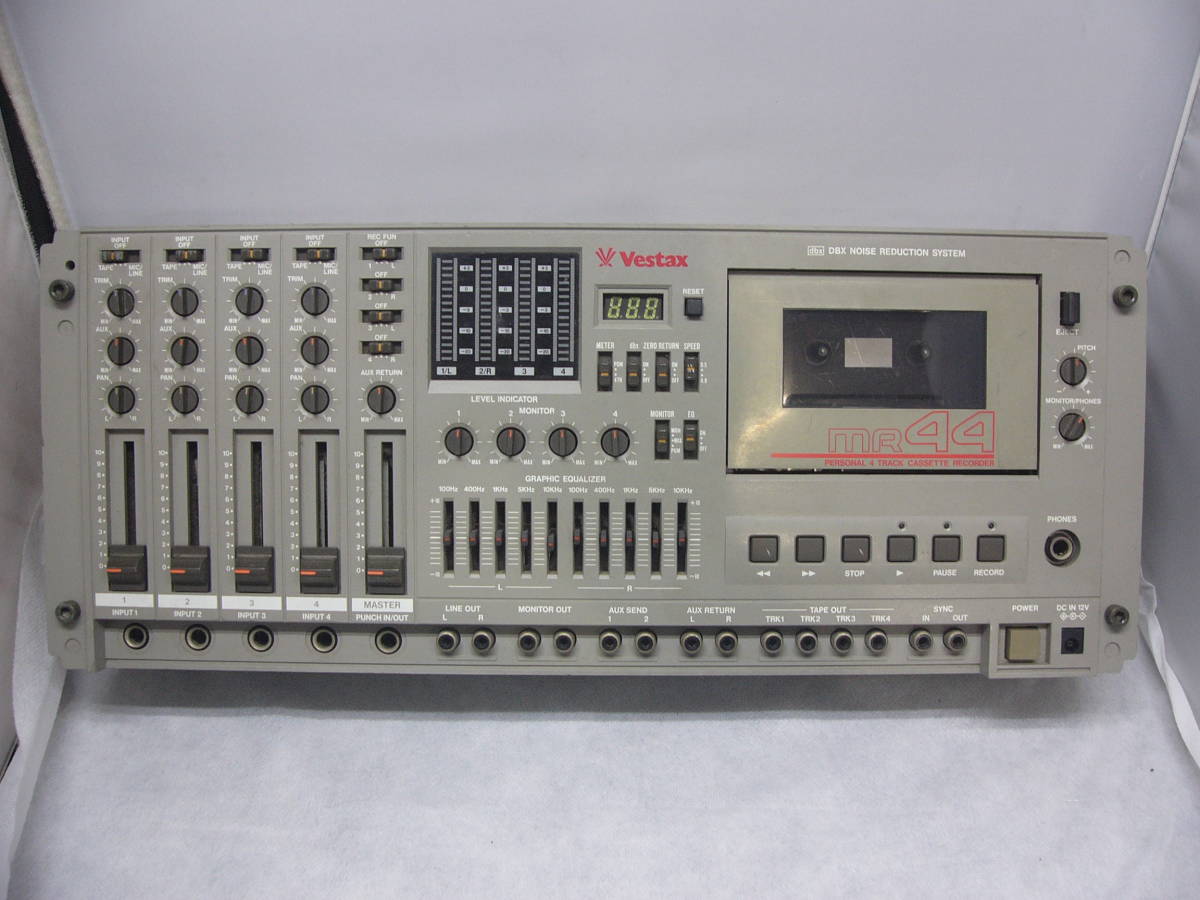 Vestax MR44 整備動作品 マルチトラックレコーダー Vestax MR44 整備動作品マルチトラックレコーダー