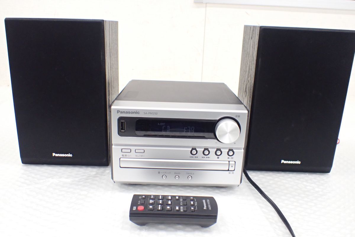 Panasonic SA-PM250 パナソニック(Panasonic) SC-PM250-S(シルバー) CD