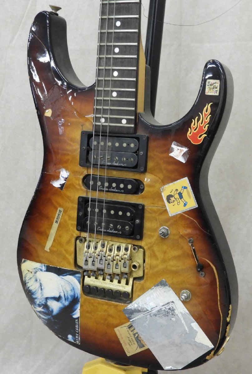 Grover Jackson MINI アンプ内蔵 ランディv