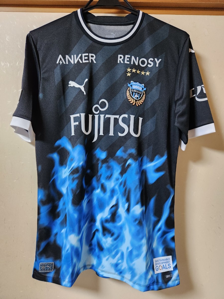 川崎フロンターレ【新品未使用】 2022ユニフォーム直筆サイン入チャナ