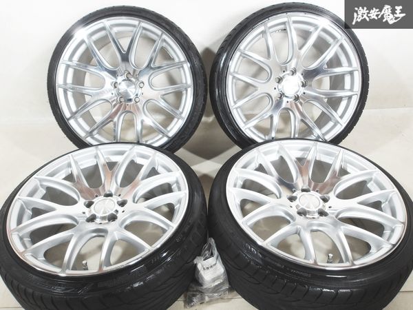傷や汚れあり】○良品！3SDM 0.01 18インチ 8.5J +35 PCD100 5穴 5H