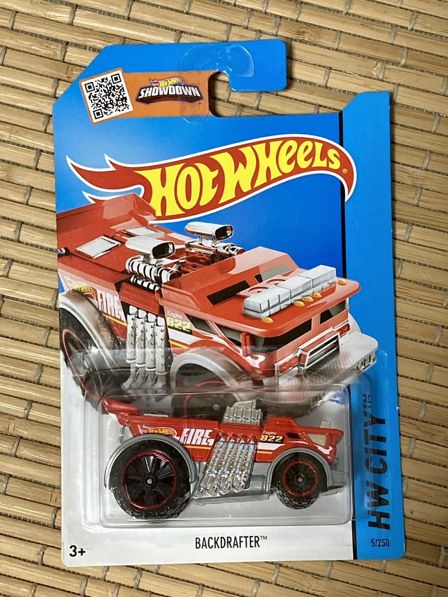 【未使用に近い】HotWheels ホットウィール 謎車 バックドラフター 消防車 トミカサイズ 未使用品！の落札情報詳細 ヤフオク落札