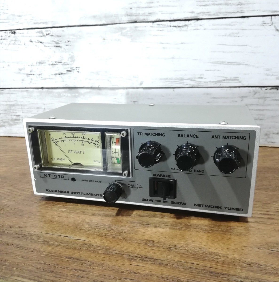 クラニシ ネットワークチューナー　NT-510 クラニシ アンテナチューナー NT510