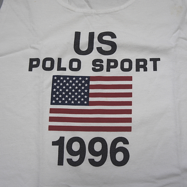やや傷や汚れあり】【POLO SPORT RALPH LAUREN】90s当時物 旧タグ初期