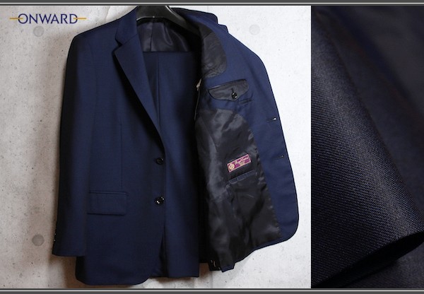 新品23.6万円 オンワード樫山 Selflex Purple Label 日本製