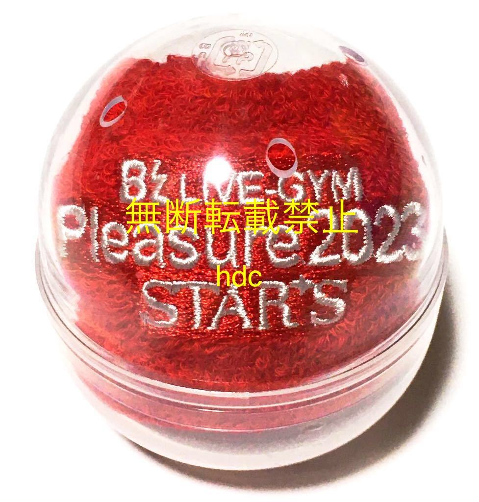 【未使用】★即決★ 激レア★B'z LIVE GYM Pleasure STARS リストバンド赤 2023 会場限定 ガチ