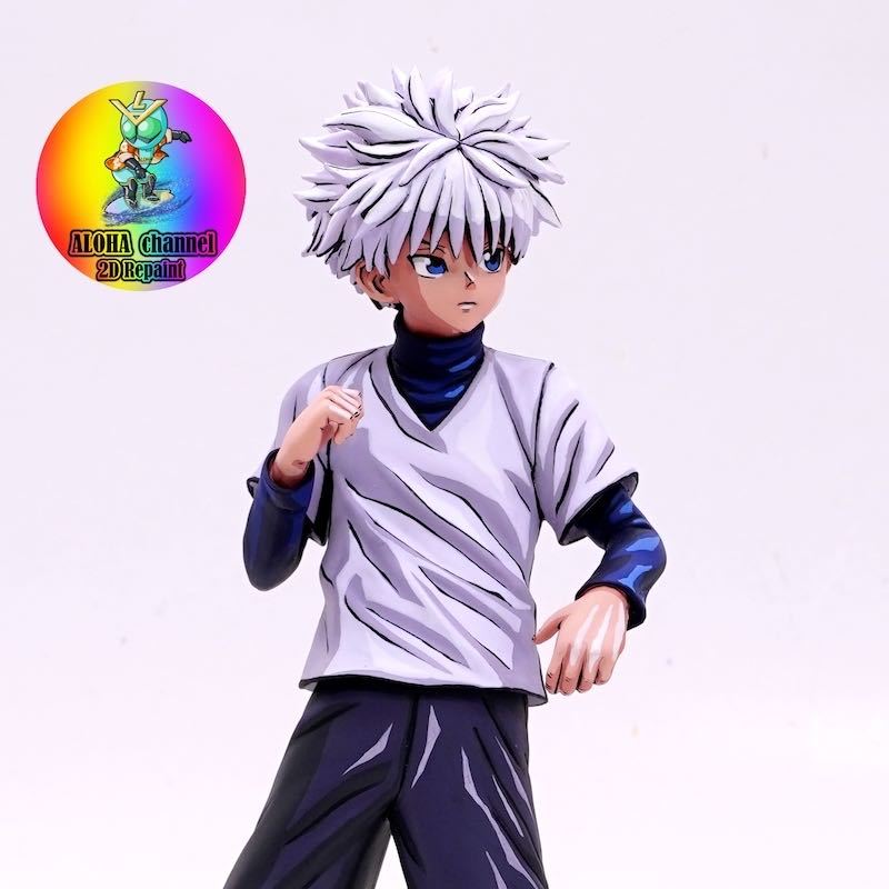 HUNTER×HUNTERキルアフィギュアリペイント二次元彩色
