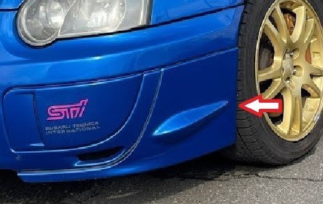 スバル フロントコーナーランプ レンズ GC8 インプレッサ WRX
