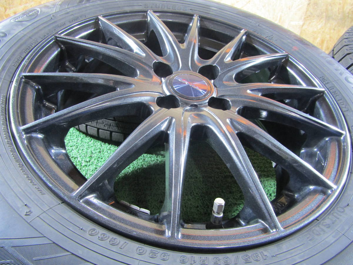 weds VELVA SPORT2+ヨコハマ ice GUARD 6 iG60（やや傷や汚れ