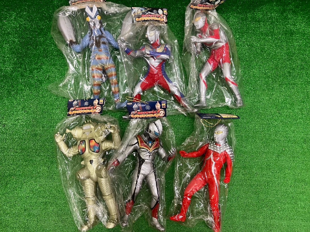 バンプレストウルトラマンシリーズ　ビックサイズソフビフィギュア バンプレストウルトラマンシリーズ ビックサイズソフビフィ