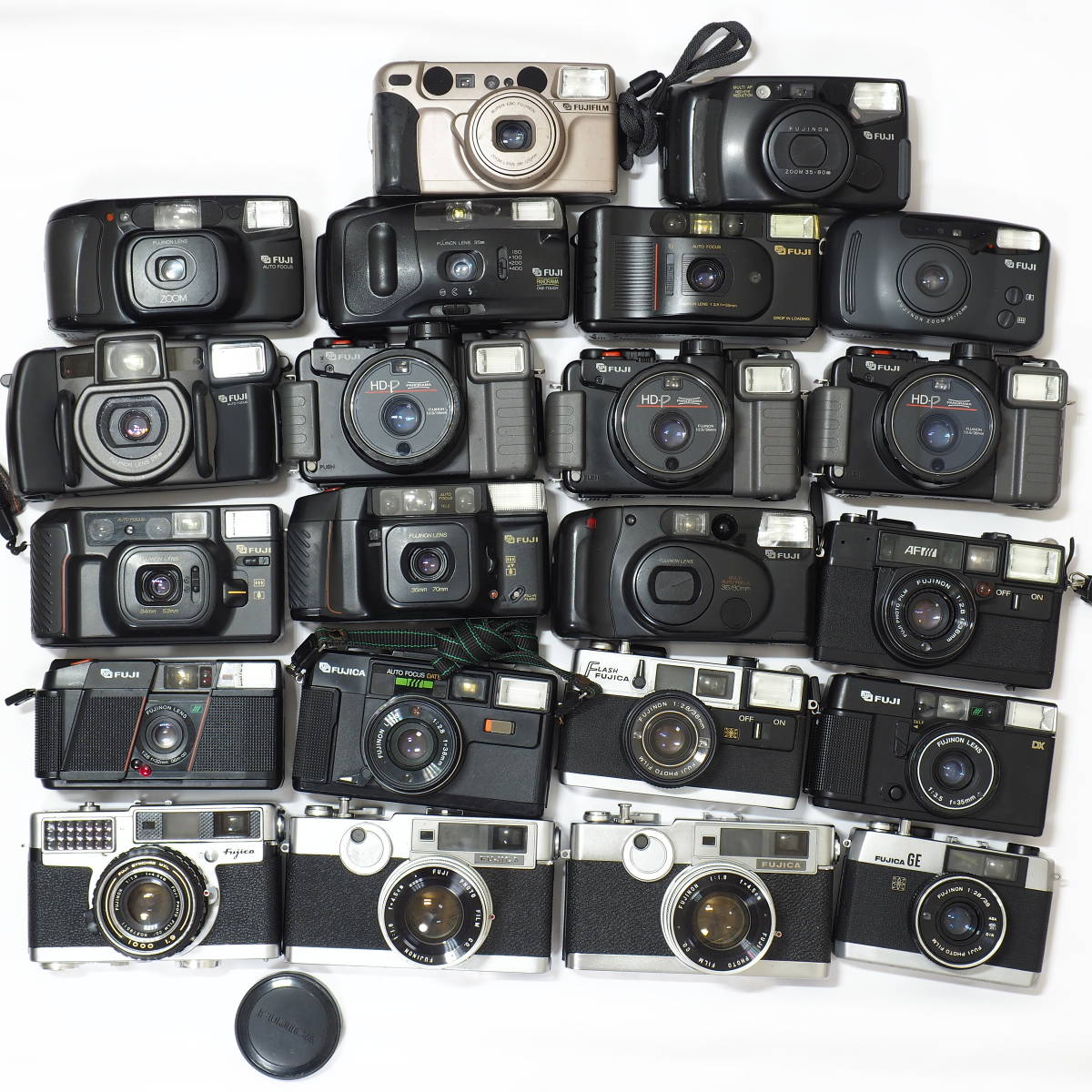 【全体的に状態が悪い】FUJIFILM FUJICA 35SE V2 35mm Film Lens Shutter Camera