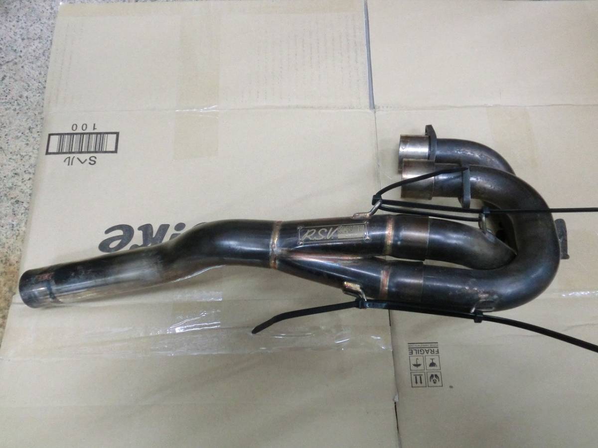 パーツ XR250 md30 RSV やや傷や汚れあり】XR250 RSV エキパイ MD30 エキゾーストパイプ