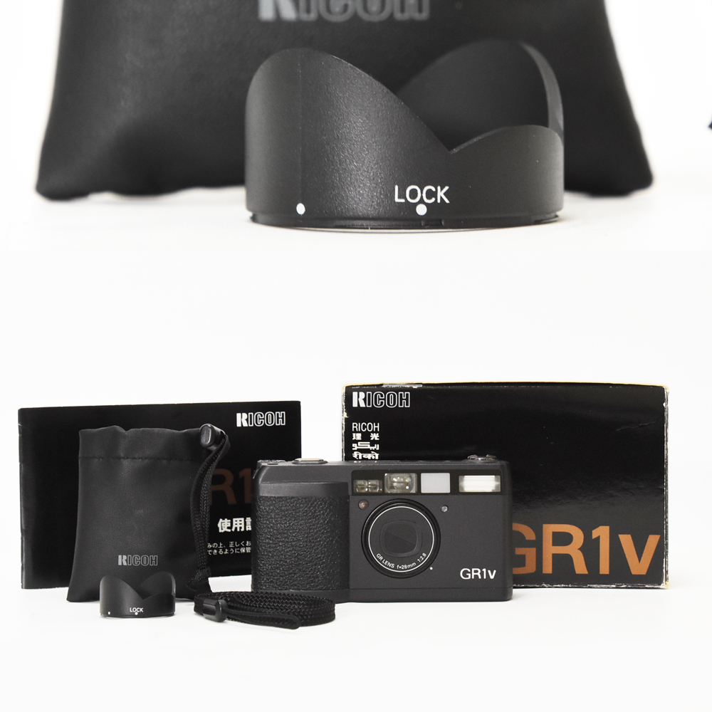 RICOH GR1V ブラック/フィルムカメラ 【公式通販】