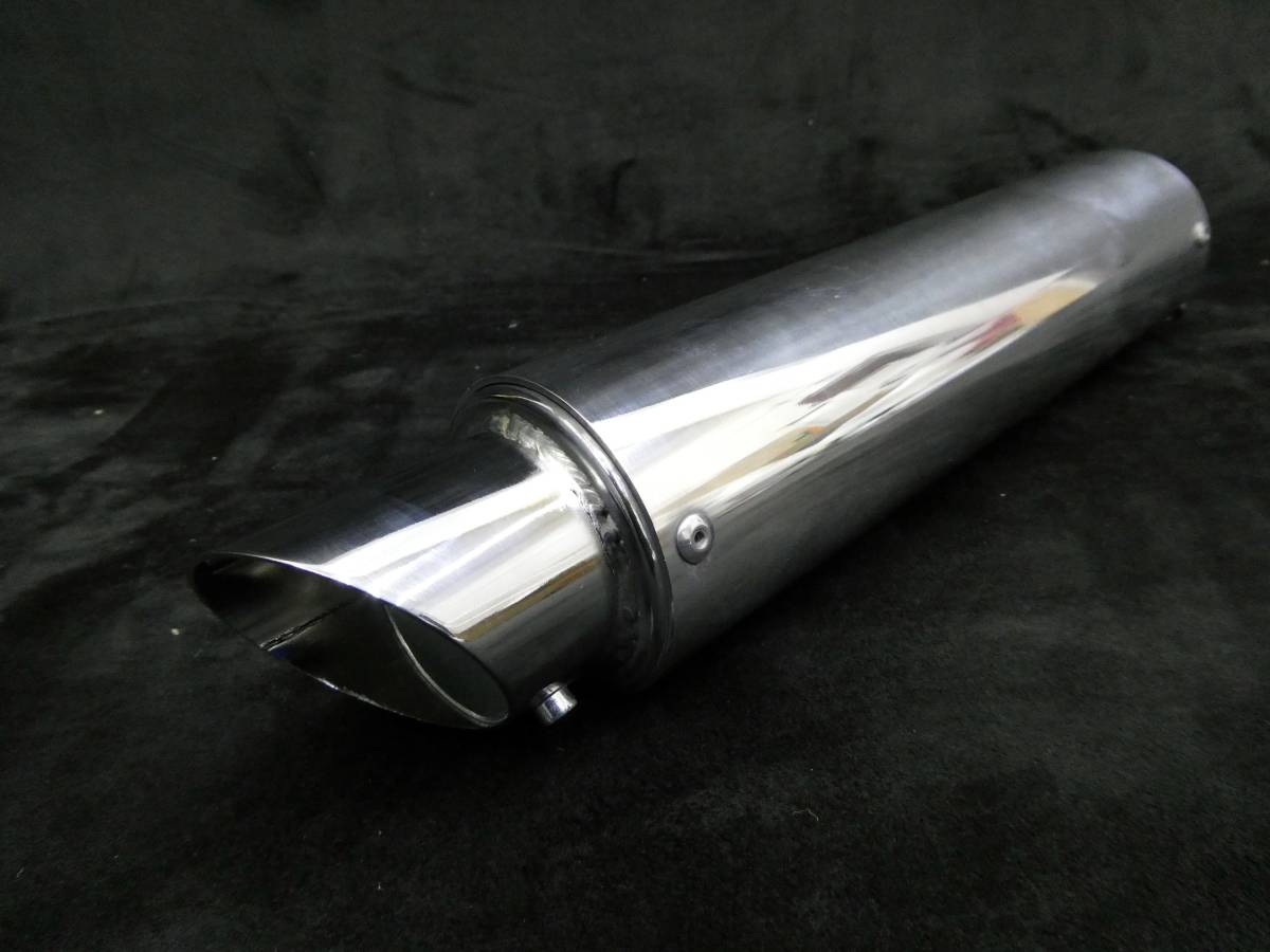 スラッシュカット　サイレンサー　銀黒50.8Πハス切り/①汎用 エンデ スラッシュカット サイレンサー 銀黒50.8Πハス切り/①汎用