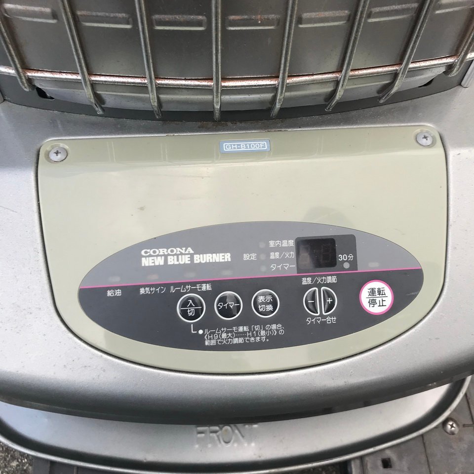 コロナ 石油ファンヒーター NEW BLUE BURNER GH-B128F 2014年製