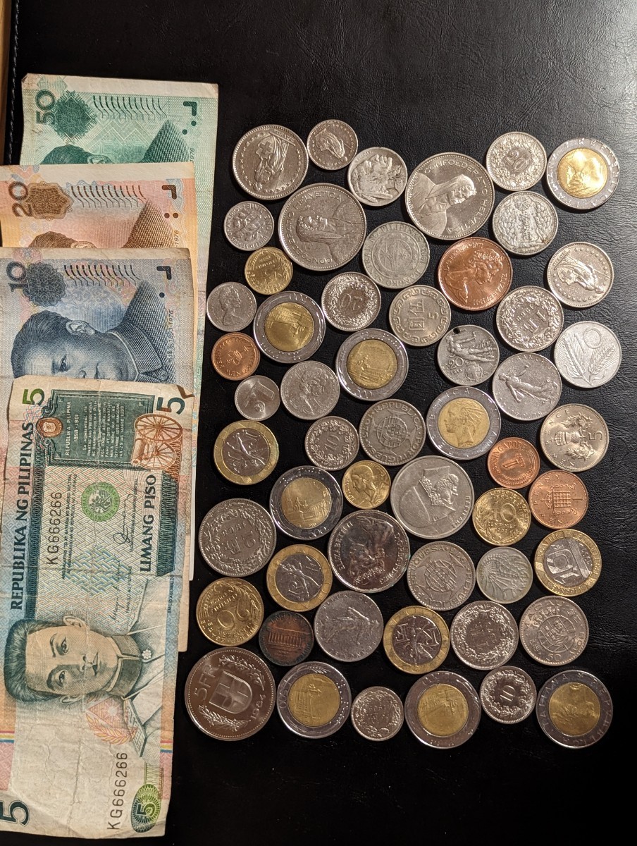 古銭　外国硬貨　外国紙幣　まとめ売り　アメリカ　スイス　フランス　韓国等 古銭外国硬貨外国紙幣まとめ売りアメリカスイスフランス韓国等