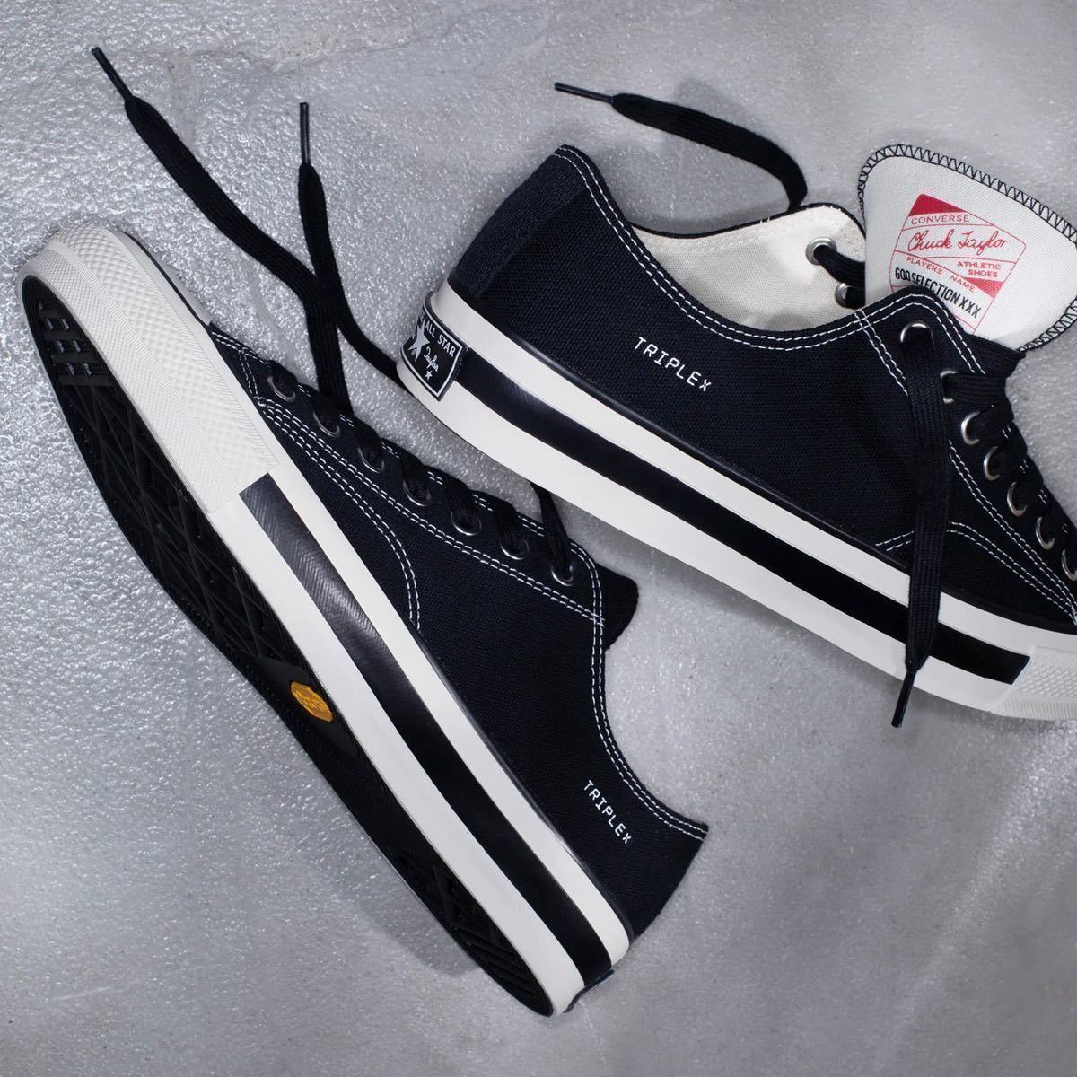 未使用】キムタク着用 【新品 黒 US11.5 30cm Addict CHUCK TAYLOR