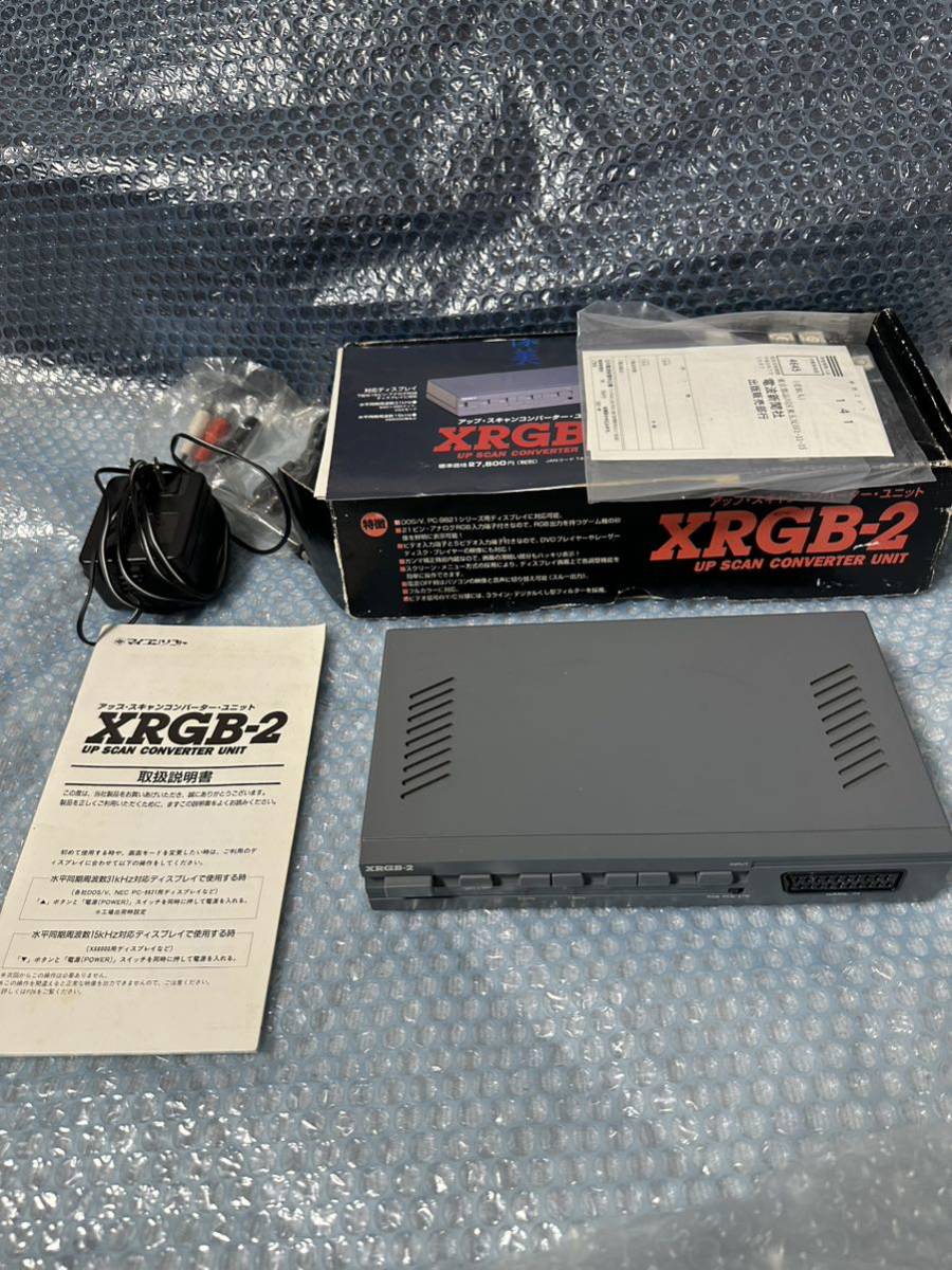 傷や汚れあり】XRGB-2 アップスキャンコンバーター マイコンソフト