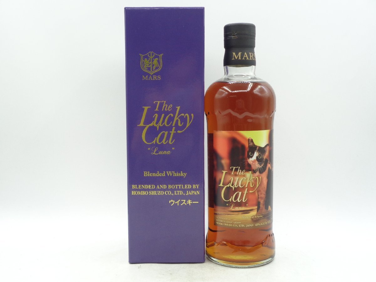 ザ・ラッキー・キャット　40% 700ml The Lucky Cat Luna | ブレンデッドウイスキー | 本坊酒造 公式
