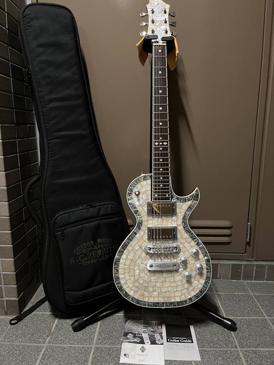 やや傷や汚れあり】☆オーラを放つギター魂④ZEMAITIS C24PF LITTLE